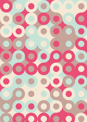 Colour Dots Universe art background design illustration