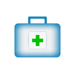 Vector illustration of a first aid kit