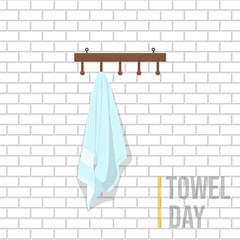 Towel on the hook design