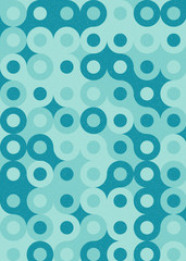 Colour Dots Universe art background design illustration