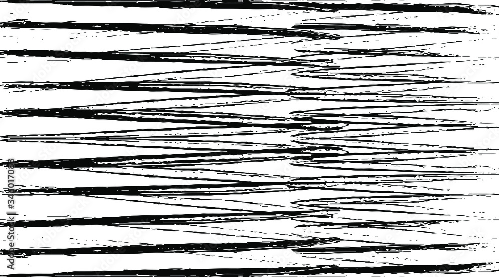 Poster Slim lines texture. Parallel and intersecting lines abstract pattern. Abstract textured effect. Black isolated on white background.Vector illustration. EPS10.
