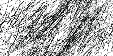 Scratched Grunge Urban Background Texture Vector. Dust Overlay Distress Grainy Grungy Effect. Distressed Backdrop Vector Illustration. Isolated Black on White Background. EPS 10.