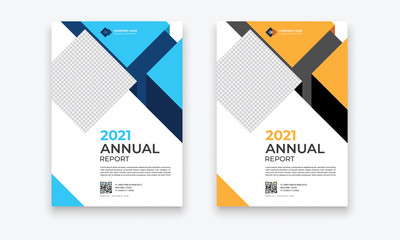 Business Conference brochure flyer design layout template in A4 size, with nice background, vector eps