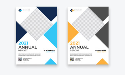 Business Conference brochure flyer design layout template in A4 size, with nice background, vector eps