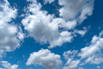 Fototapeta premium Cumulus-Wolkengebilde