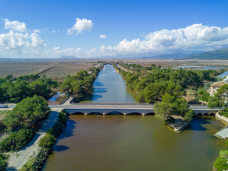 park, natural, lagoon, mallorca, nature, reserve, animals, bridge, sea, coast, beach, biosphere,...