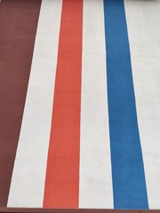 Fototapeta na wymiar blue and red stripes