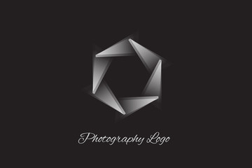 Logo graphic abstract photography business card
