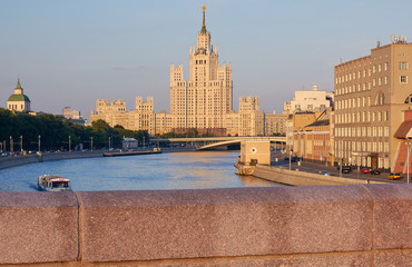 Obraz premium Kotelnicheskaya Embankment Building, Moscow