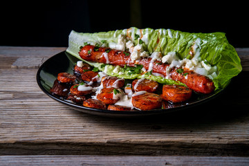 Fancy Gourmet Hot Dog