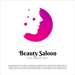 Logo Beauty woman
