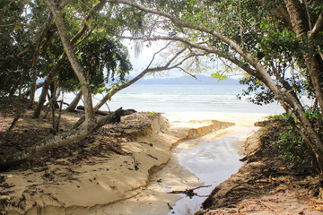 The island of Doini, in Milne Bay, Papua New Guinea