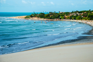 Jericoacoara is a virgin beach hidden behind the dunes of the west coast of Jijoca de Jericoacoara, Ceará, Brazil © lcrribeiro33@gmail