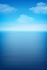 海　波　夏　背景