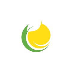 Green leaf logo