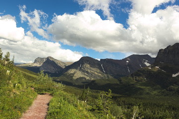 Obraz premium Glacier national park