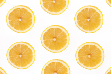 Fototapeta na wymiar Lemon isolated on white background. Collection