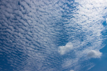 Obraz premium blue sky and cloudy