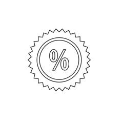 discount icon vector illustration design