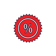 discount icon vector illustration design