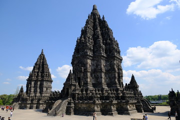 Fototapeta premium Yogyakarta Indonesia - Prambanan Temple complex