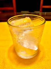glass of water