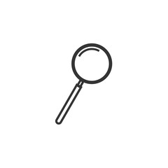 search glass icon vector illustration design