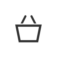 shopping basket icon vector illustration design