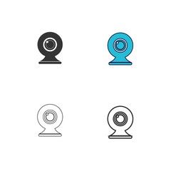 web cam icon vector illustration design