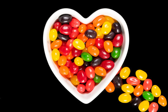 Pile Of Jelly Beans Candy