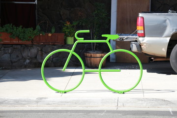 Bicycle parking lot in Australia 