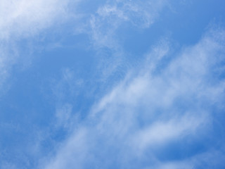 Obraz premium blue sky with white clouds