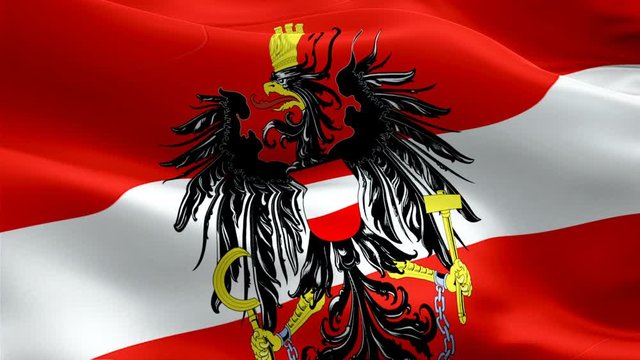 Austria Flag Background Stock Illustration - Download Image Now