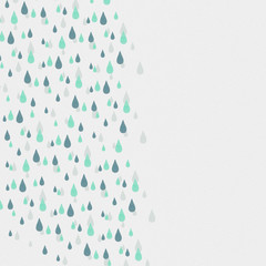 Drop material. Drop pattern background material. It looks like a drop was designed.
背景：梅雨 雫 水滴 つゆ しずく パターン デザイン かわいい ポップ