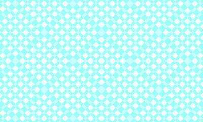 Blue & White Seamless Pattern with Squares - Textile - Background - Wallpaper