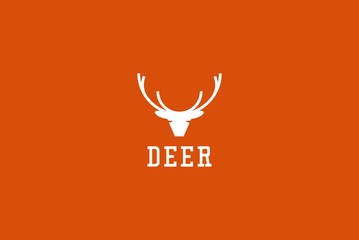 Deer Logo Icon Vector Template Design Illustration