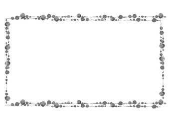 水彩テクスチャーフレーム