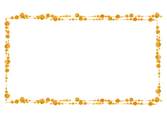 水彩テクスチャーフレーム