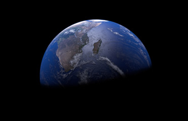 Naklejka na ściany i meble The Picture Of Earth Planet