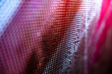 CloseUp LED blurred screen. LED soft focus background. abstract background ideal for design.