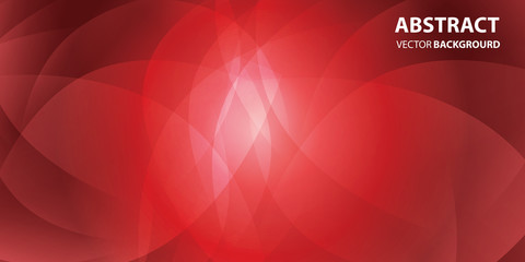 Abstract red background, circular overlay