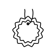 seal icon image, line style
