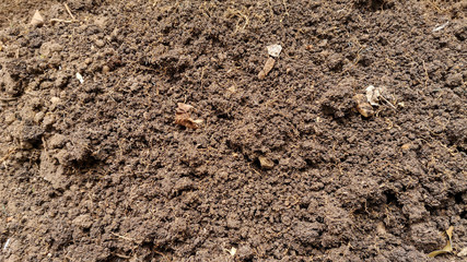 Good soil for planting, gardening
