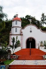 Chapel in a botanical garden in Puerto Vallarta, Mexico.