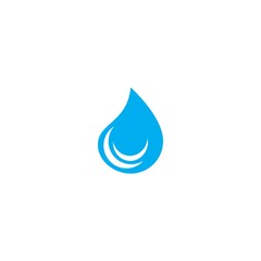 Water Wave symbol and icon Logo Template