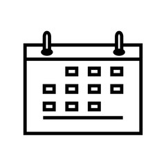 Calender Icon Design Vector Template