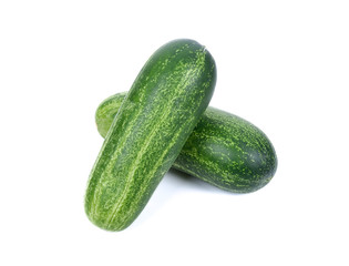 Cucumber isolated on white background