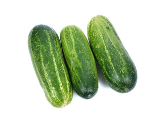 Cucumber isolated on white background