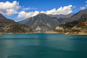 lake in the mountains