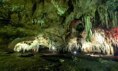 Fototapeta na wymiar Khao Bin Cave at Ratchaburi, Thailand 2020, Feb 08
